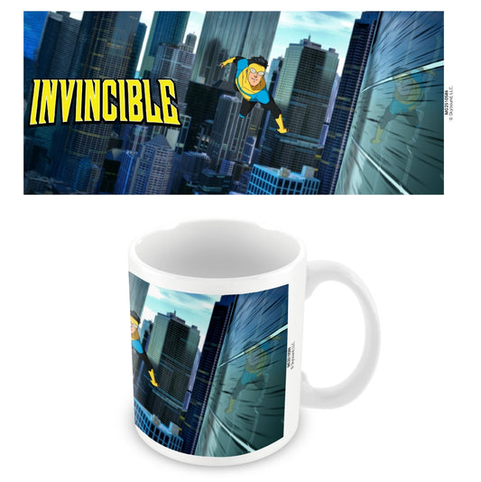 Invincible (City Fly) 11oz/315ml White Ceramic Mug