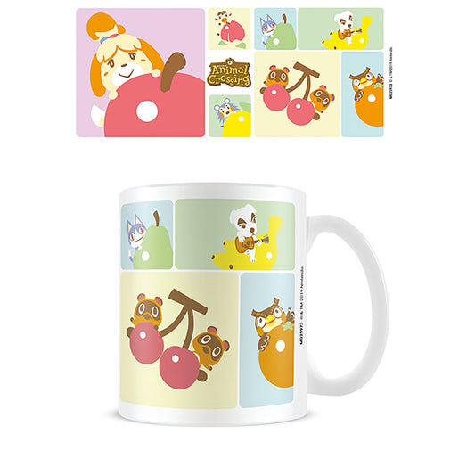 Animal Crossing (Character Grid) 11oz/315ml White Ceramic Mug