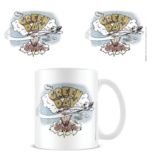 Green Day (Dookie) 11oz/315ml White Ceramic Mug