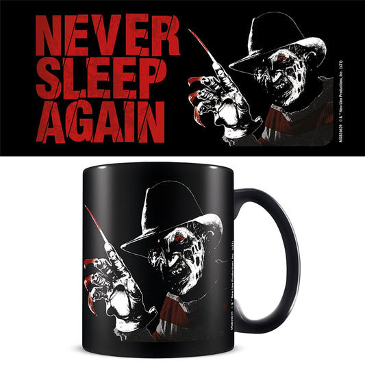 A Nightmare On Elm Street (Never Sleep Again) 11oz/315ml Black Ceramic Mug