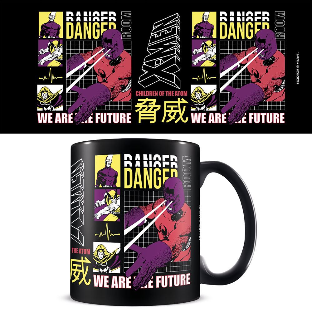 X-Men (Danger Room) 11oz/315ml Black Ceramic Mug