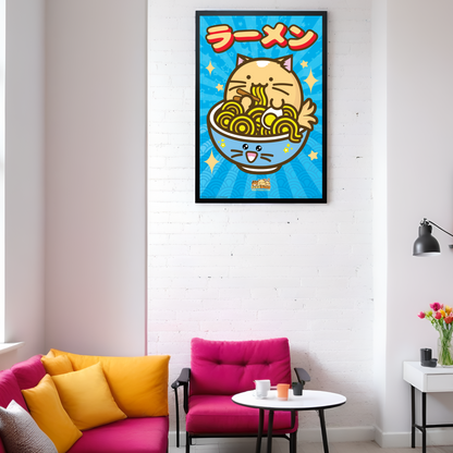 GB Posters Fuzzballs Ramen Bowl 61 x 91.5cm Maxi Poster