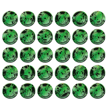 Pokemon TCG Chinese 30th Anniversary Celebration Coin Set (Includes 3 Booster Packs)
