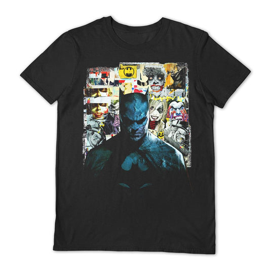 Batman (Silhouette) Black Unisex Short Sleeve T-Shirt