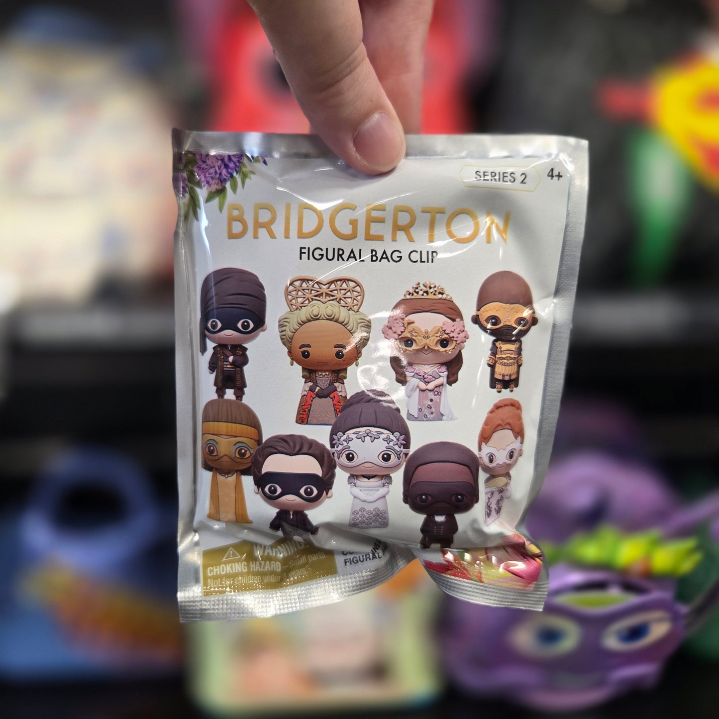 Monogram Bridgerton 3D Foam Bag Clips Series 2
