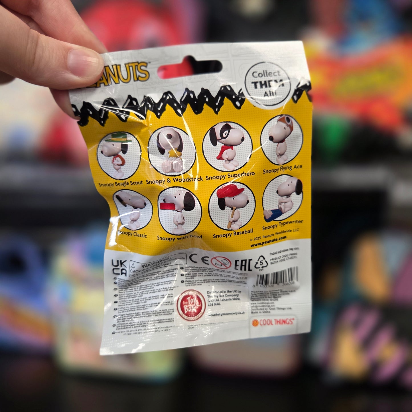 Snoopy Buddies 3D Figurines Blind Bag