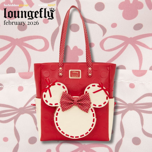 DISNEY MINNIE MOUSE ROCK THE DOTS LF TOTE BAG