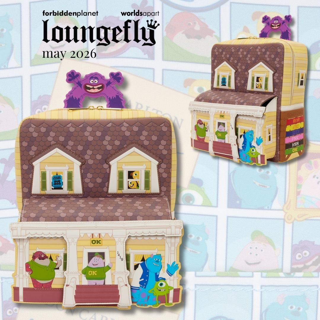 MONSTERS UNIVERSITY OOZMA KAPPA HOUSE FIGURAL MINI BACKPACK