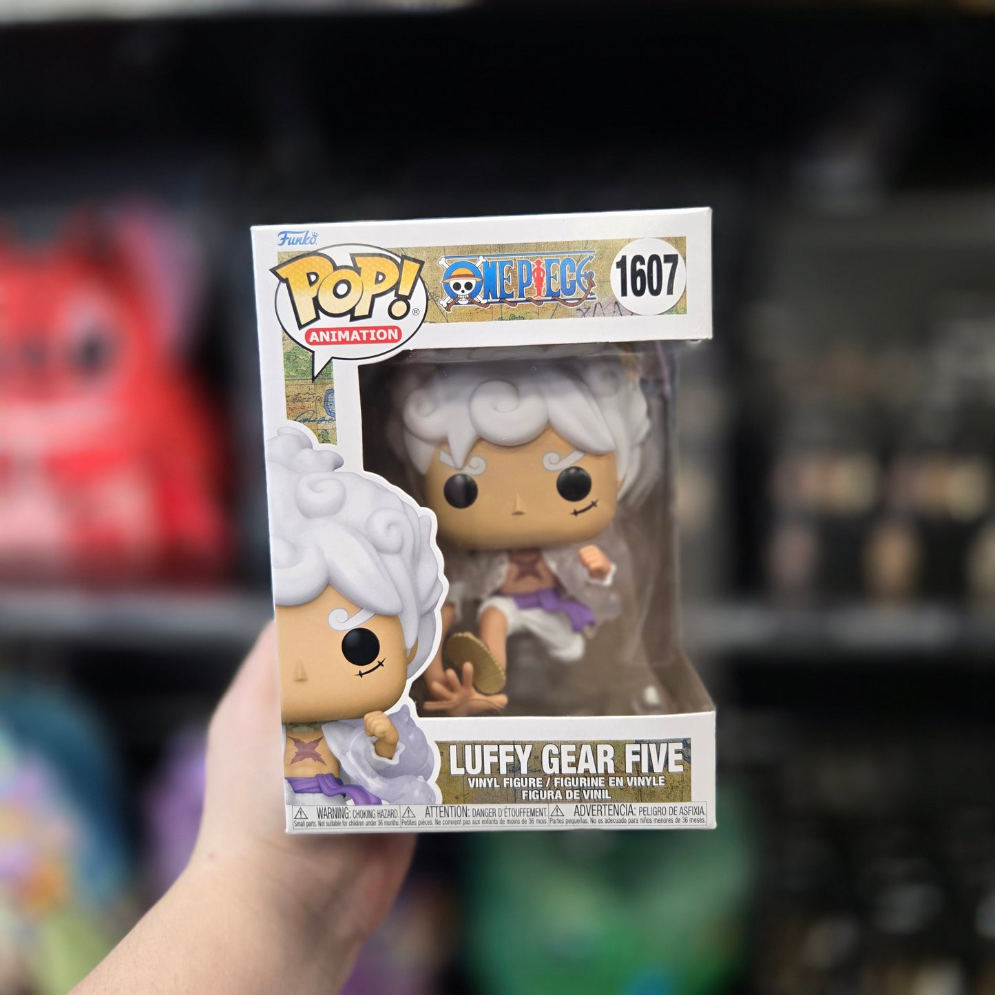 Animation Pop Vinyl One Piece Luffy Gear Five