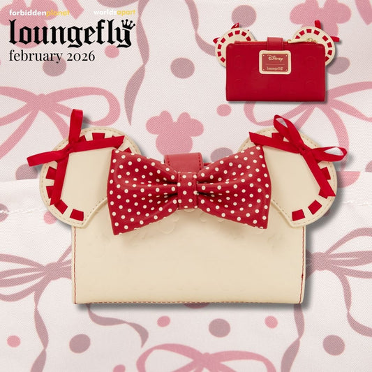 DISNEY MINNIE MOUSE ROCK THE DOTS LF WALLET