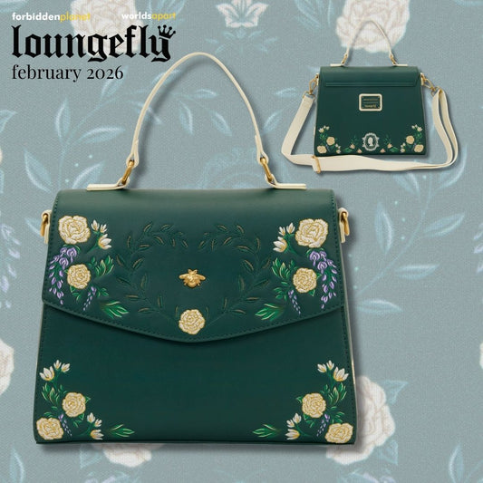 NETFLIX BRIDGERTON FLORAL LF CROSSBODY BAG