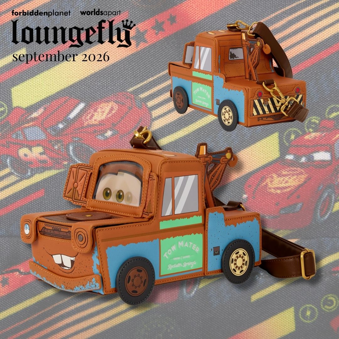 LF DISNEY PIXAR CARS 20TH ANNIVERSARY MATER FIGURAL CROSSBODY BAG