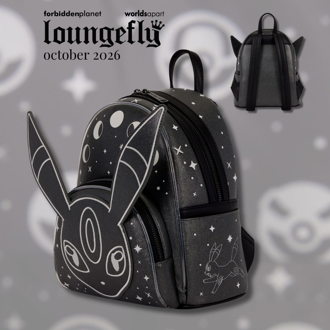 LF Pokemon Umbreon Glitter Light Up Mini Backpack