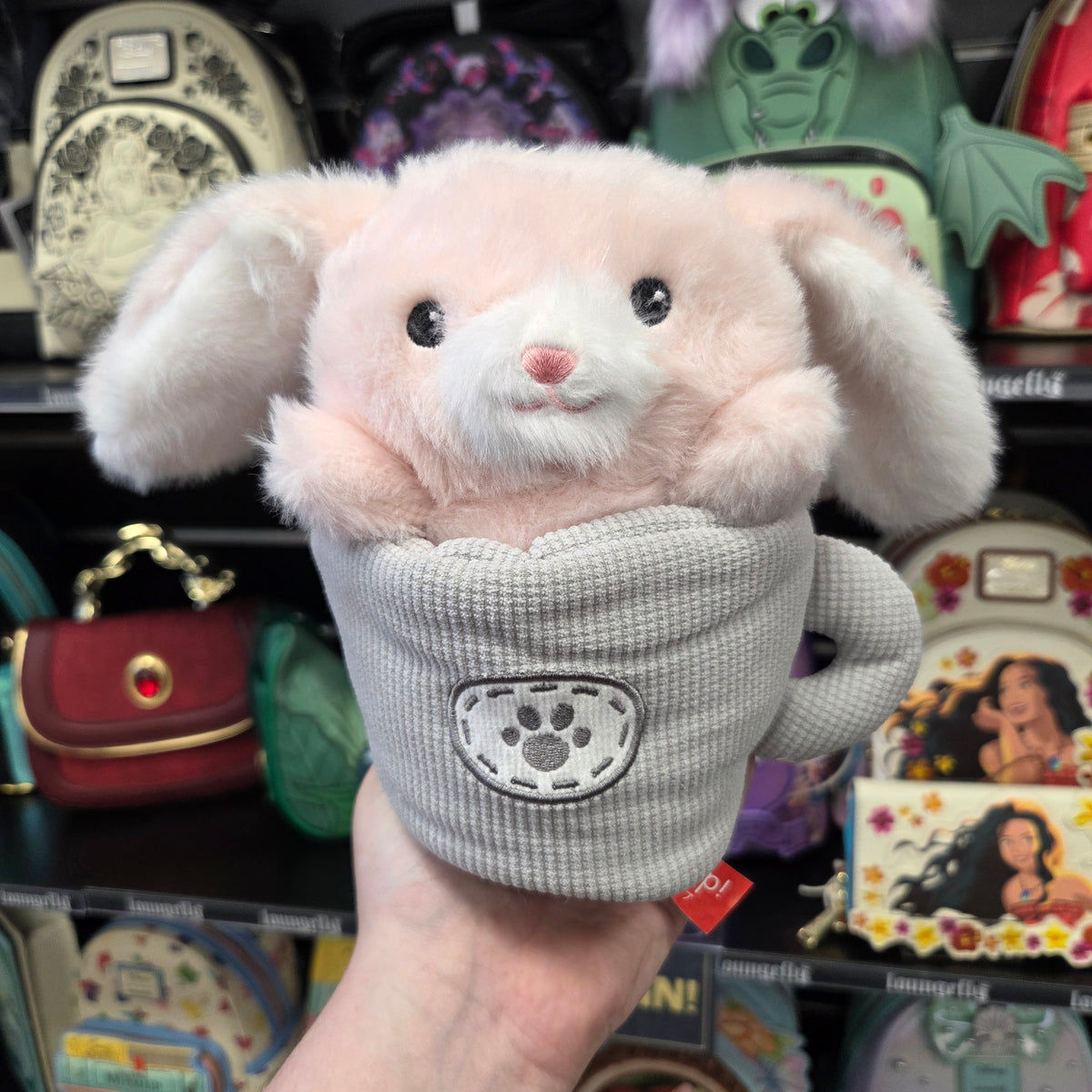 Cute Kawaii Plush In Coffee Cup Bunny 18cm Plush