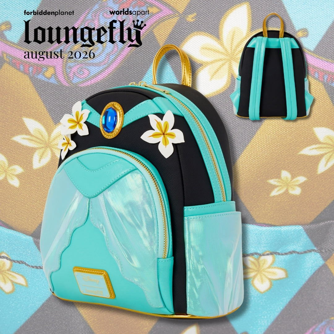 LF Disney Princess Jasmine Cosplay Mini Backpack With Lamp Bag Charm