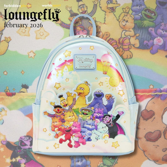 LF CARE BEARS X SESAME STREET MINI BACKPACK