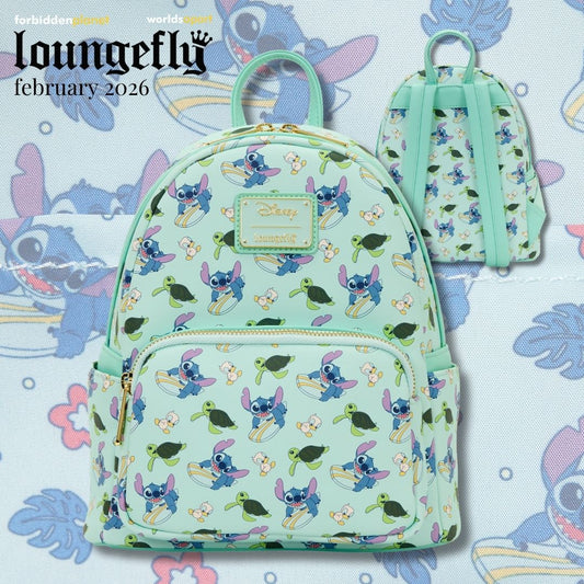 DISNEY AOP STITCH AND DUCK LF BACKPACK