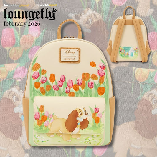 DISNEY LADY AND THE TRAMP PASTEL TULIP LF MINI BACKPACK