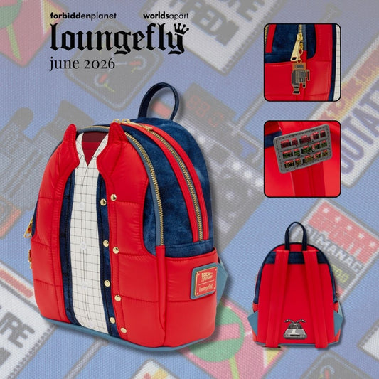 Universal Back To The Future Marty Mcfly Cosplay Mini Backpack