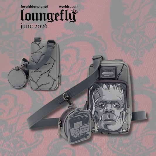 Universal Monsters Frankenstein Crossbody Bag w/Coin Bag