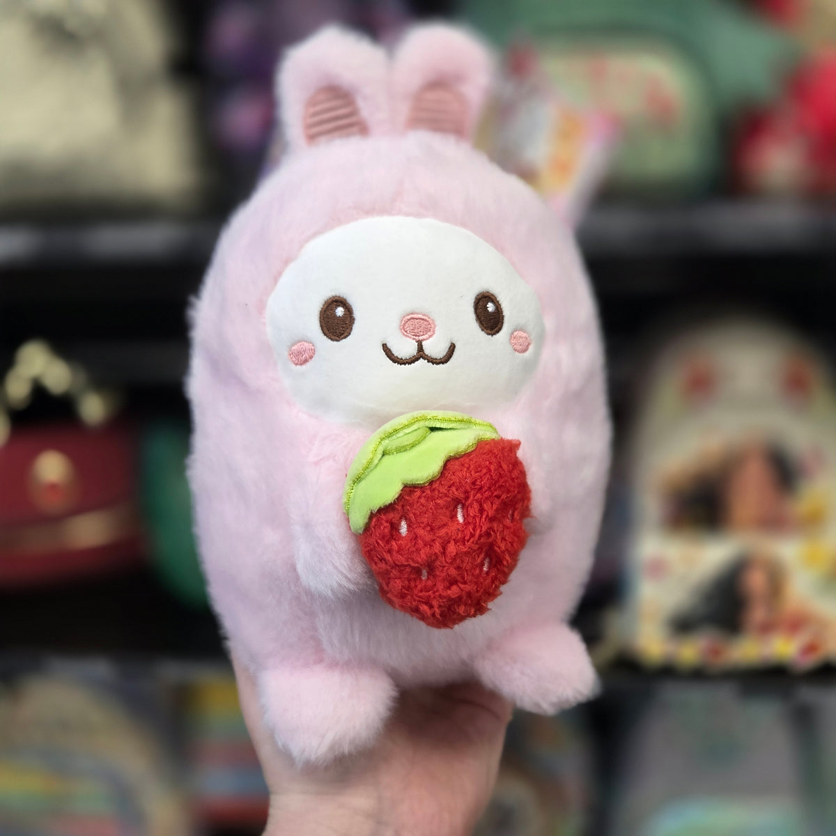 Cute Kawaii Plush With Fluffy Body & Fruit Bunny 18ch Plush