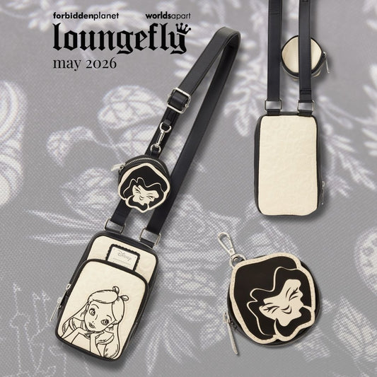DISNEY ALICE IN WONDERLAND SLING CROSSBODY BAG