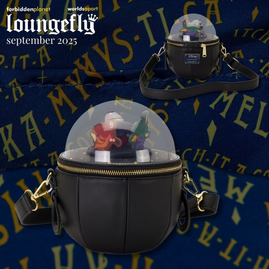 DISNEY HOCUS POCUS SANDERSON SISTERS FLYING DOME LF CROSSBODY BAG