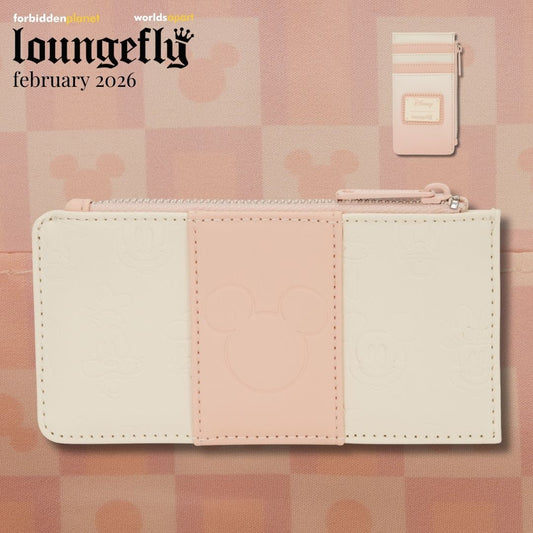 DISNEY MICKEY & FRIENDS ALL-OVER PRINT LF LARGE CARD HOLDER