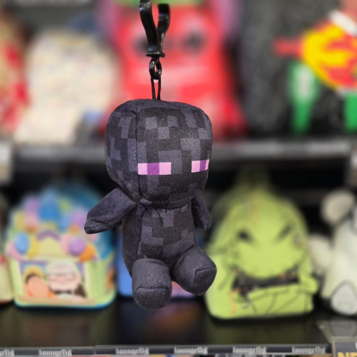 Minecraft Character Clip On Enderman 13cm Plush