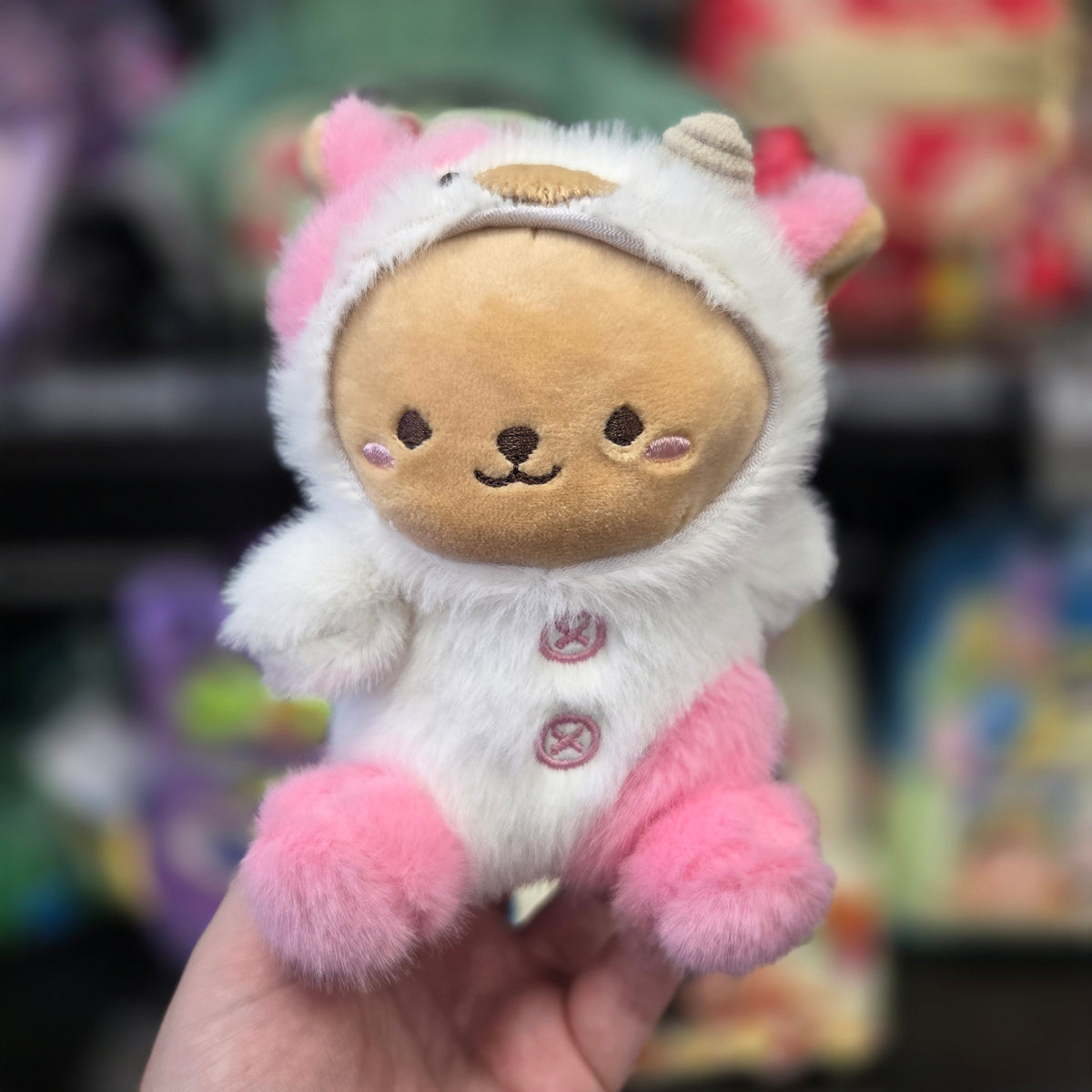 Kawaii Animal In Onesie Suit A 12cm Plush