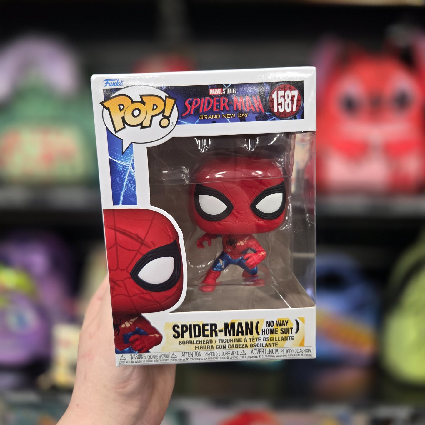 Marvel Pop Vinyl Spider Man Brand New Day Spider Man NWH Suit