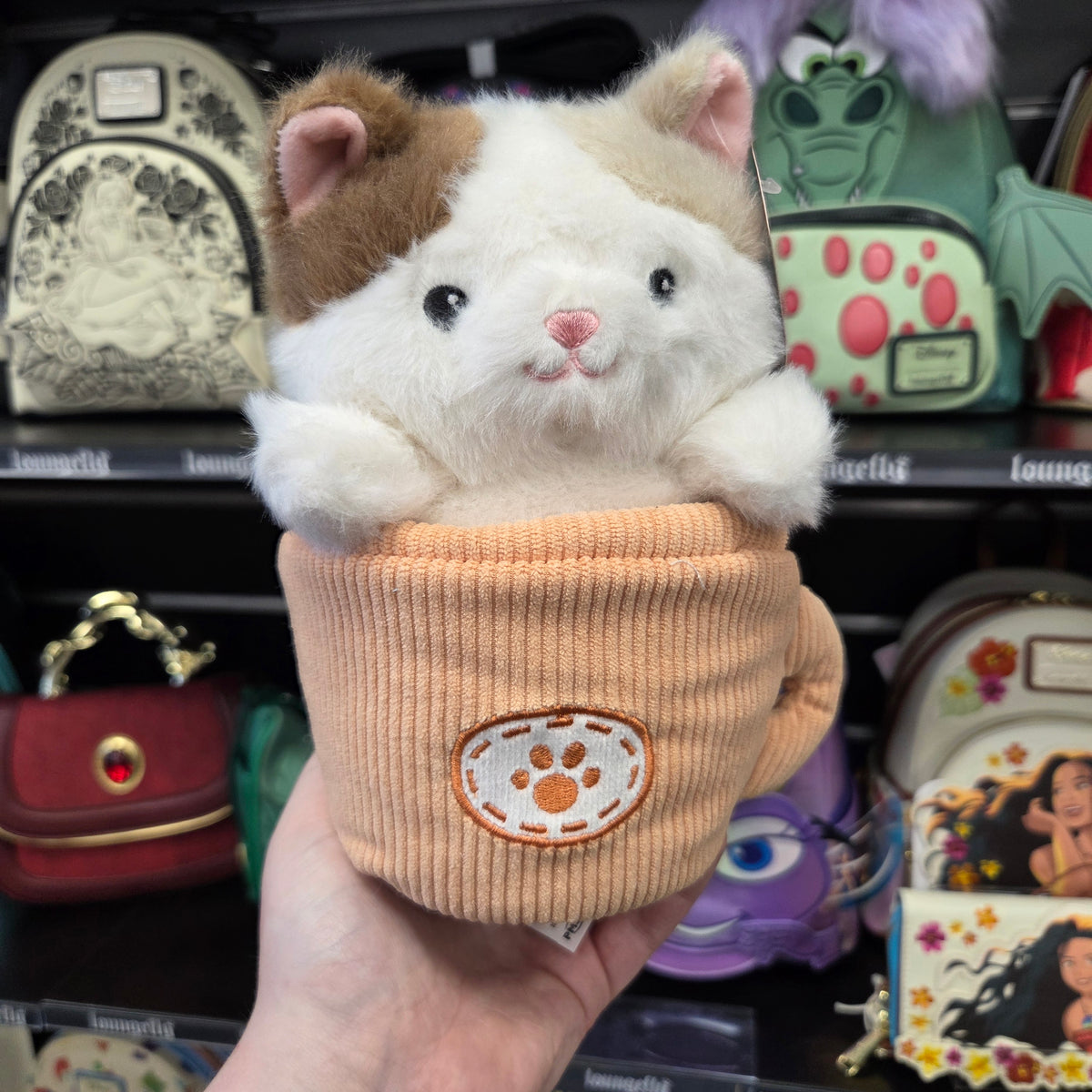 Cute Kawaii Plush In Coffee Cup Cat 18cm Plush