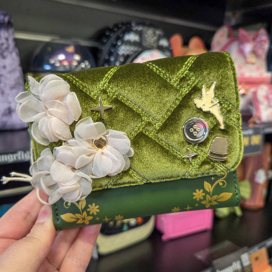 TINK VELVET MINIMAL FLAP INDEXER WALLET EXCLUSIVE