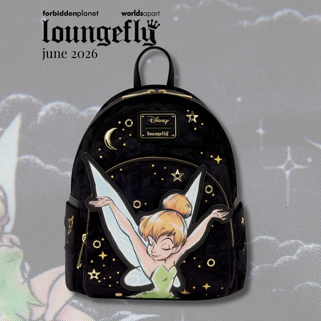 DISNEY TINKER BELL PIXIE DUST VELVET MINI BACKPACK