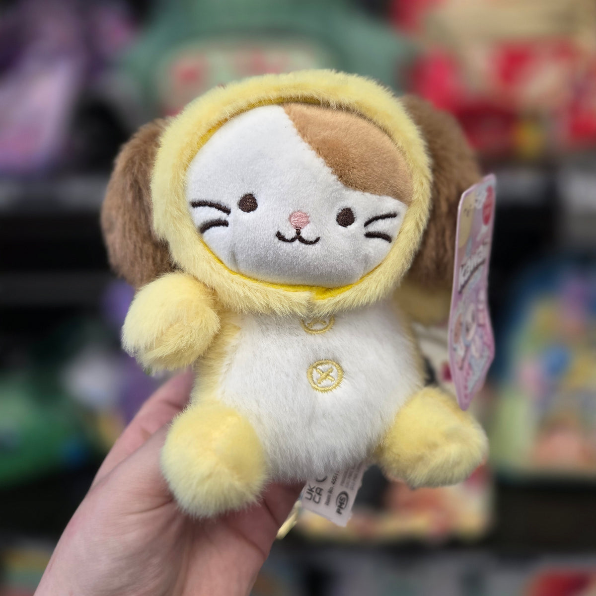 Kawaii Animal In Onesie Suit F 12cm Plush