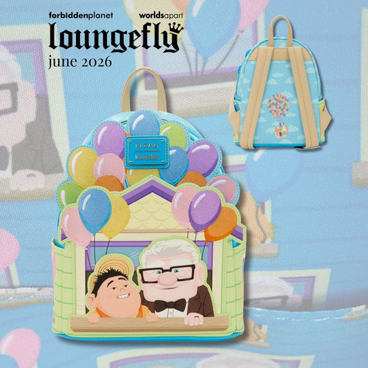 DISNEY PIXAR UP CARL & RUSSELL MINI BACKPACK
