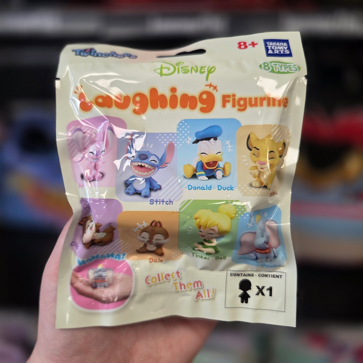 Twinchees Disney Laughing Figures Mystery Bag