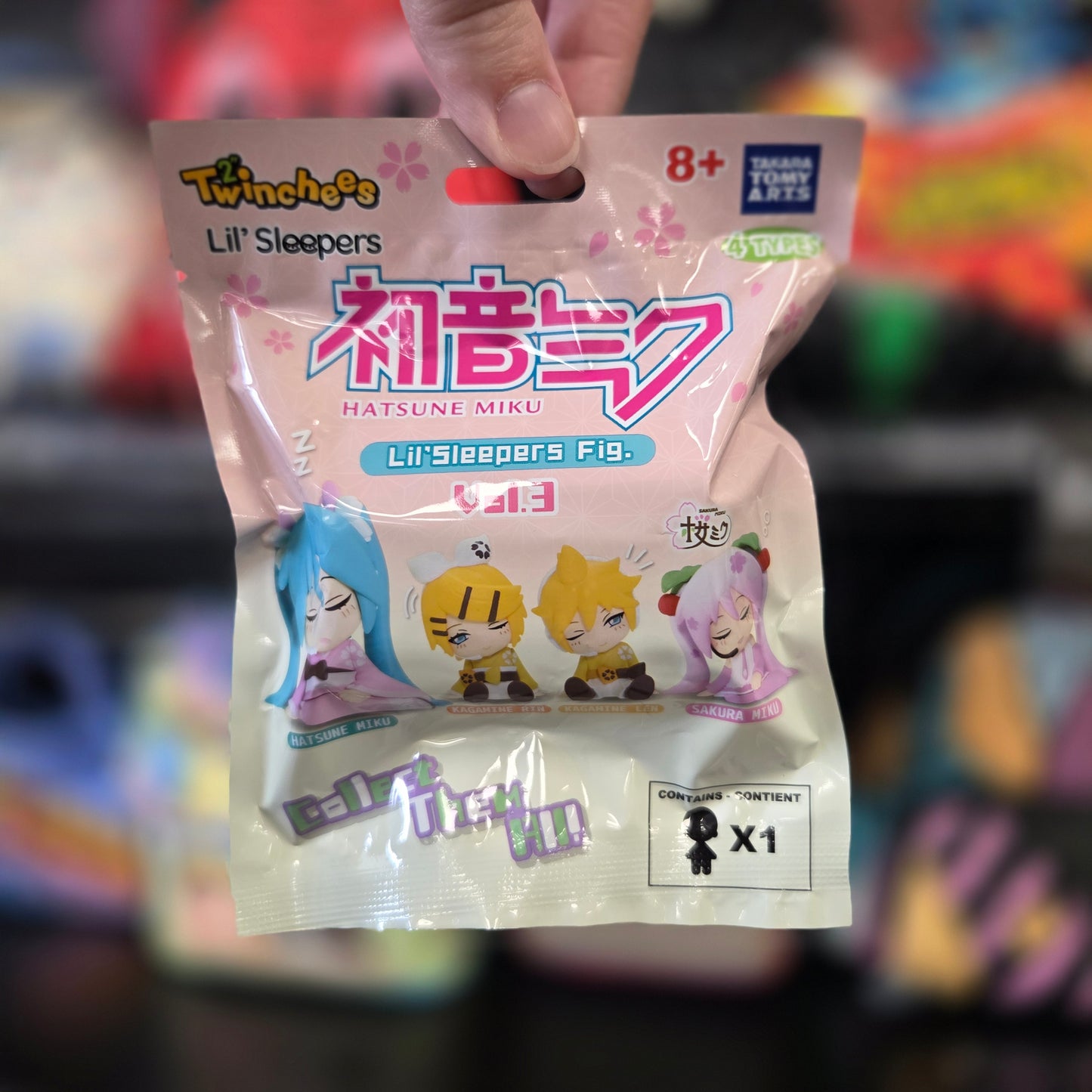 Twinchees Hatsune Miku Lil Sleepers Vol 3 Mystery Bag