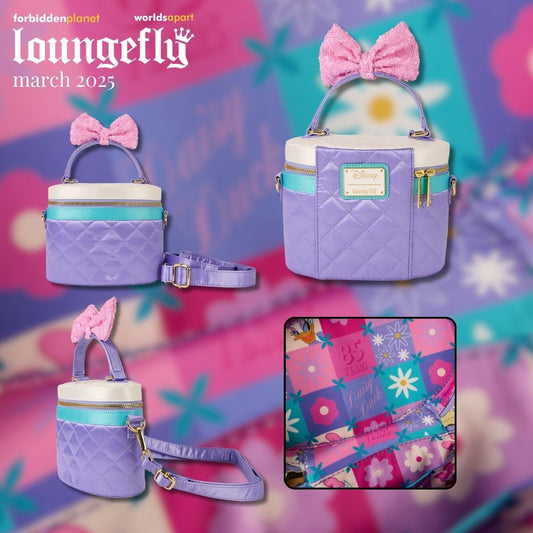 DISNEY DAISY DUCK QUILTED LF CROSSBODY BAG