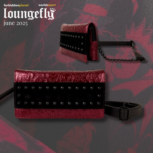 DISNEY VILLAINS LF CLUTCH CROSSBODY BAG