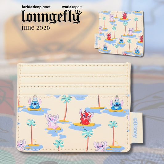 DISNEY LILO & STITCH STITCH, ANGEL, & LEROY CARD HOLDER