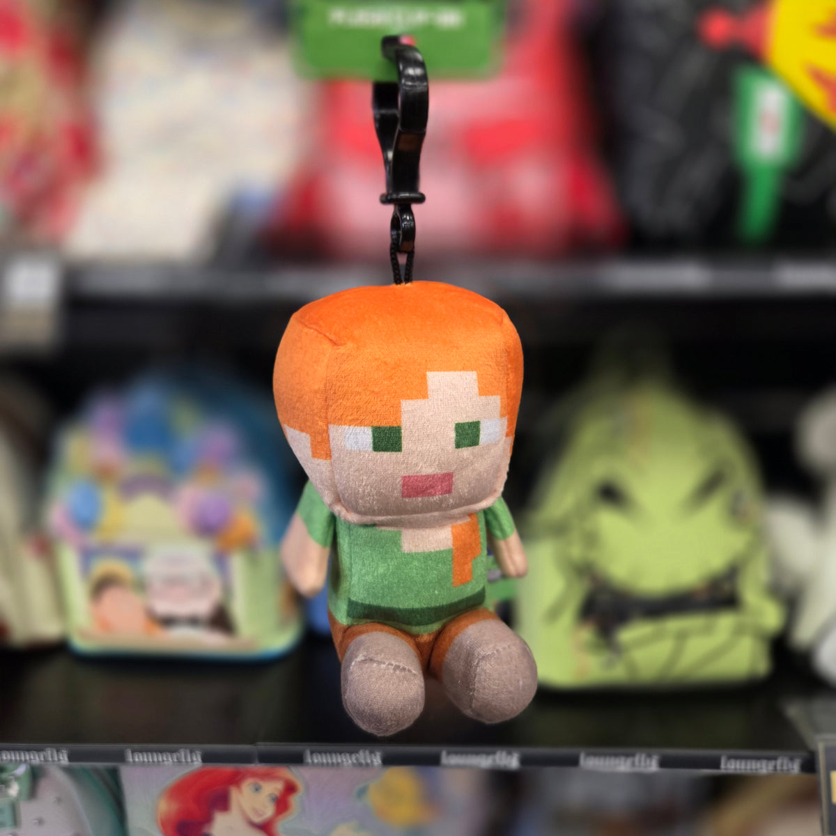 Minecraft Character Clip On Alex 13cm Plush