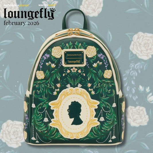 NETFLIX BRIDGERTON SILHOUETTE FLORAL LF MINI BACKPACK