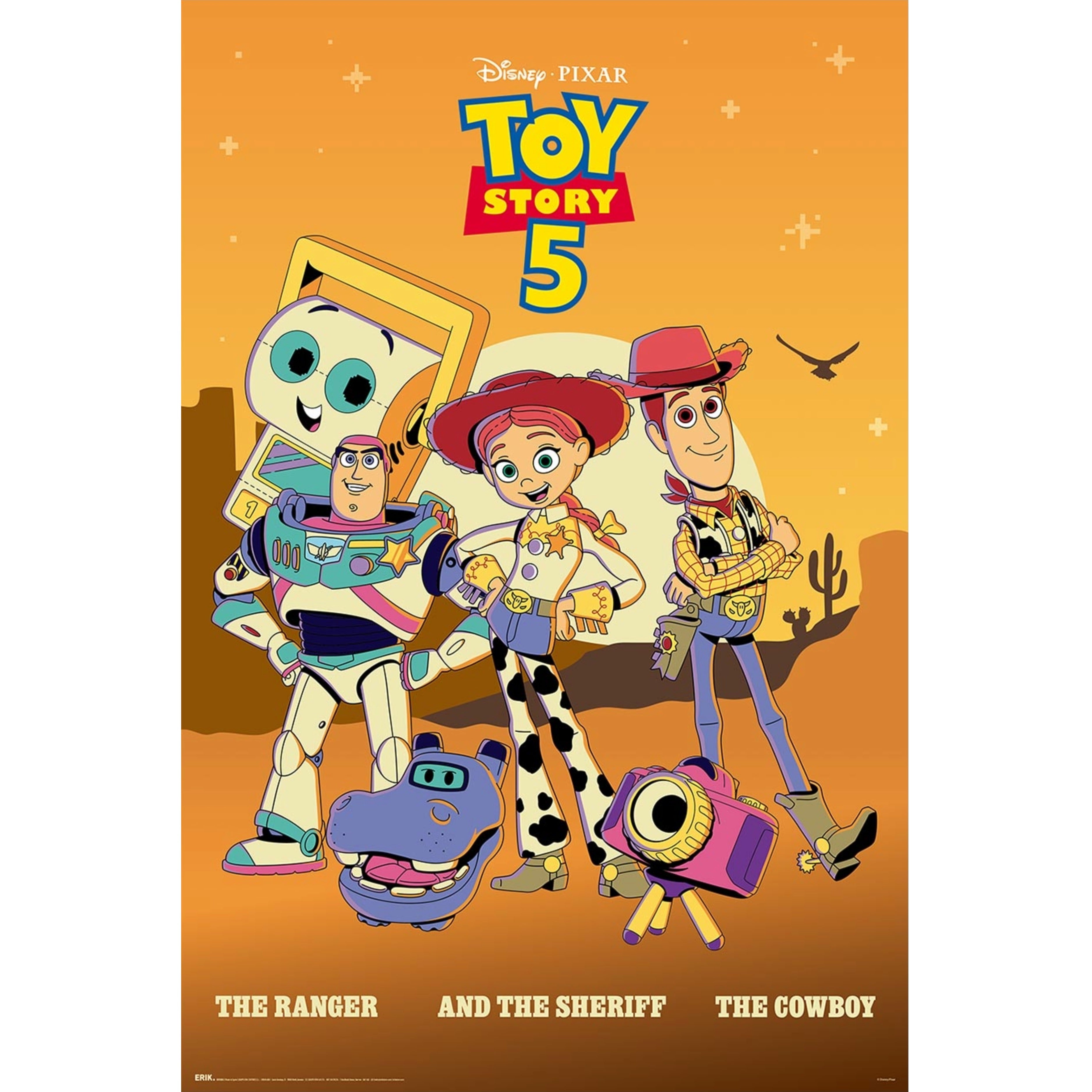 Erik Toy Story 5 61 x 91.5cm Maxi Poster – Forbidden Planet