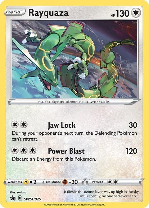 Rayquaza (SWSH029)| Pokemon Card – Forbidden Planet International