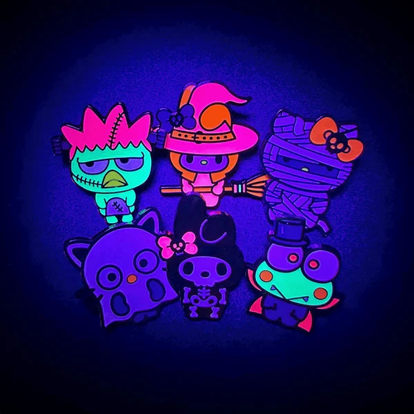 Sanrio Halloween Cosplay LF Enamel Blind Pins