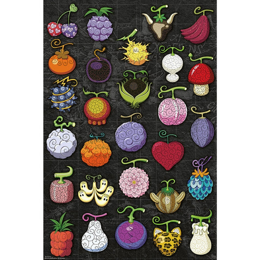 One Piece Devil Fruits 61 x 91.5cm Maxi Poster