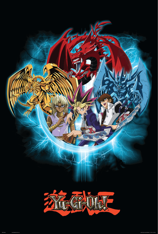 GB Posters Yu Gi Oh! Key Characters Blue 61 x 91.5cm Maxi Poster