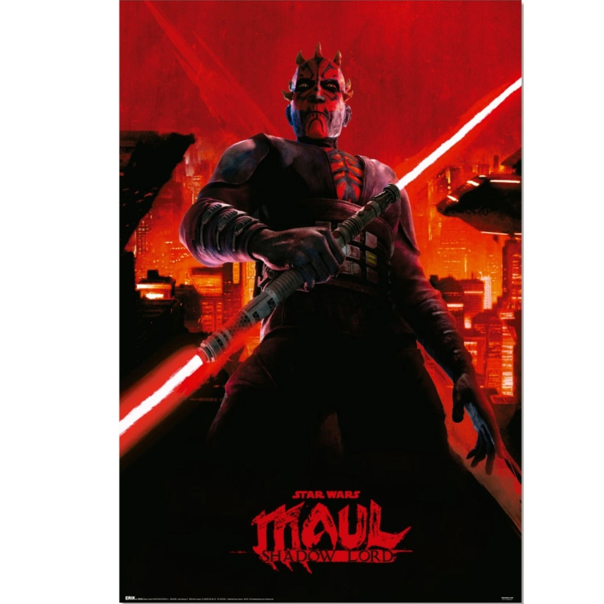 Erik Star Wars Darth Maul Shadow Lord 61 x 91.5cm Maxi Poster