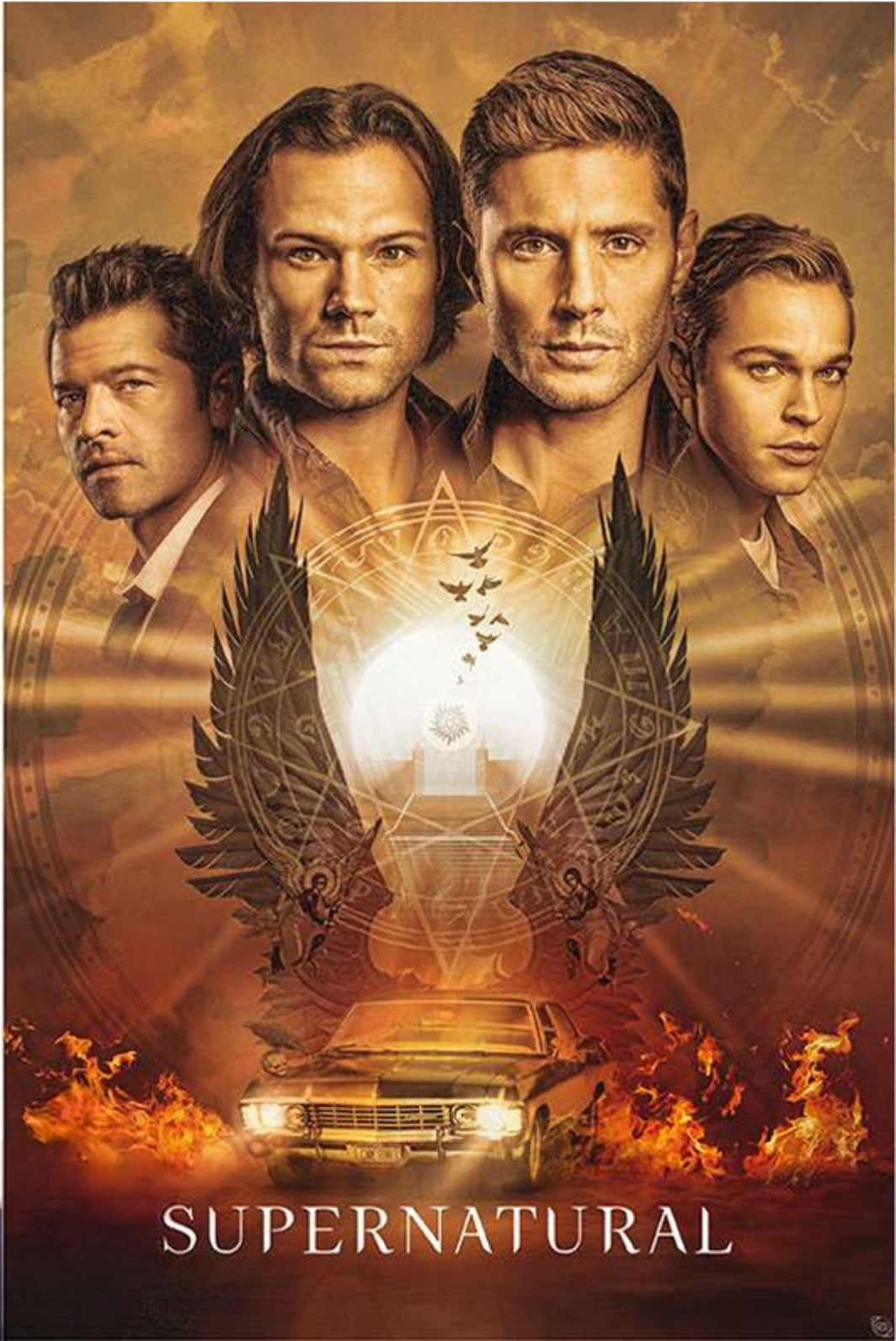 GB eye Supernatural Cast 61 x 91.5cm Maxi Poster